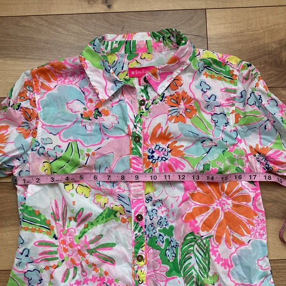 Lilly Pulitzer X Target Nosey Posey Floral Blouse - Picture 5 of 9